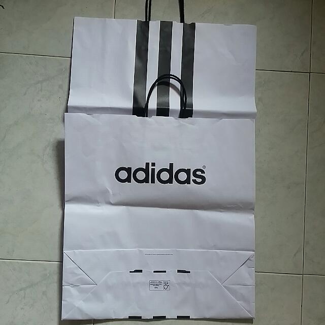 adidas paper bag