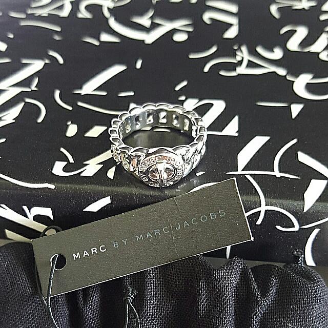 Marc jacobs hotsell ring silver