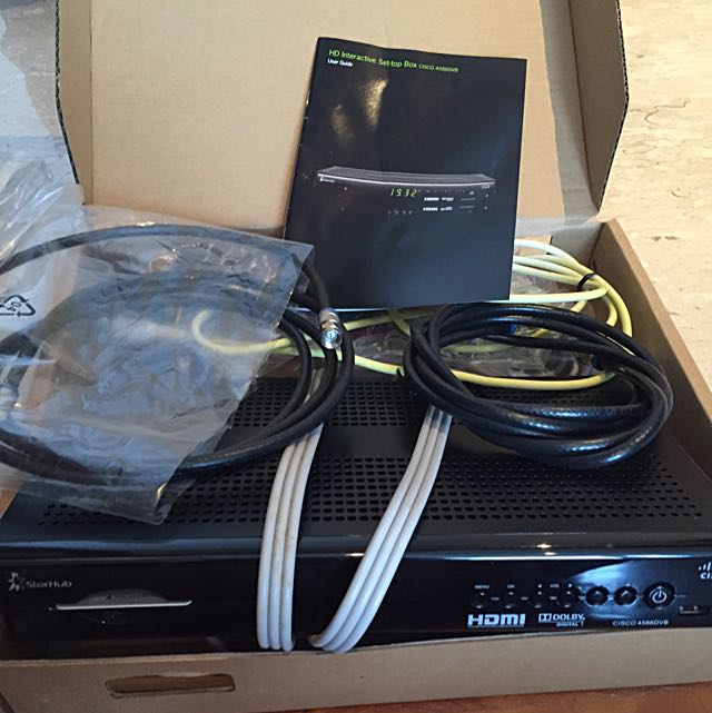 Starhub Set Top Box CISCO, Computers & Tech, Parts & Accessories, Networking on Carousell