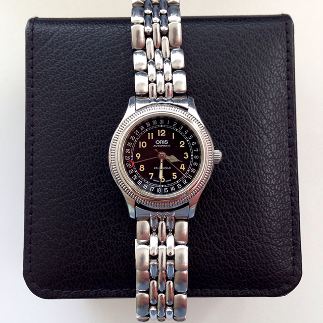 Price Reduced Vintage Oris Pointer Date Automatic 7465B Stainless