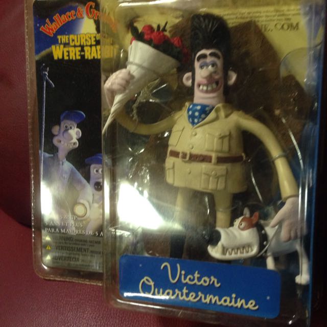 Wallace & Gromit Curse Of The Wererabbit Victor Mcfarlane, Hobbies