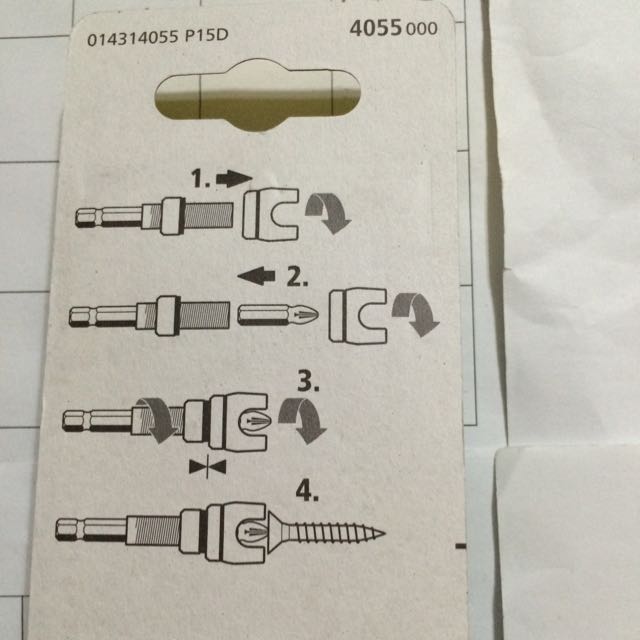 Wolfcraft Drywall screw driver and stopper (PH2 bit included