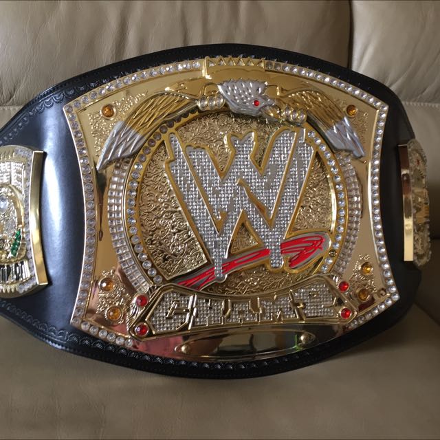 Wwe Spinner Championship Commemorative Belt Hobbies Toys Toys Games On Carousell