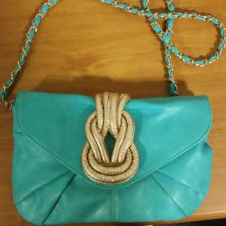 Blue And Gold Colette cluch