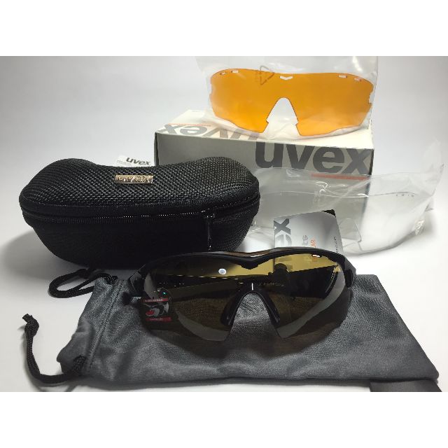 kwaadheid de vrije loop geven repertoire systematisch Authentic Uvex SGL 104 Shiny Black, Cycling / Sunglasses (Brand New),  Sports Equipment, Bicycles & Parts, Parts & Accessories on Carousell
