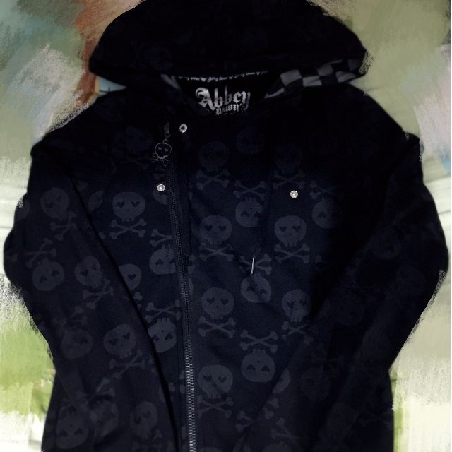 Avril Lavigne Abbey Dawn Black Skull Hoodie Carousell