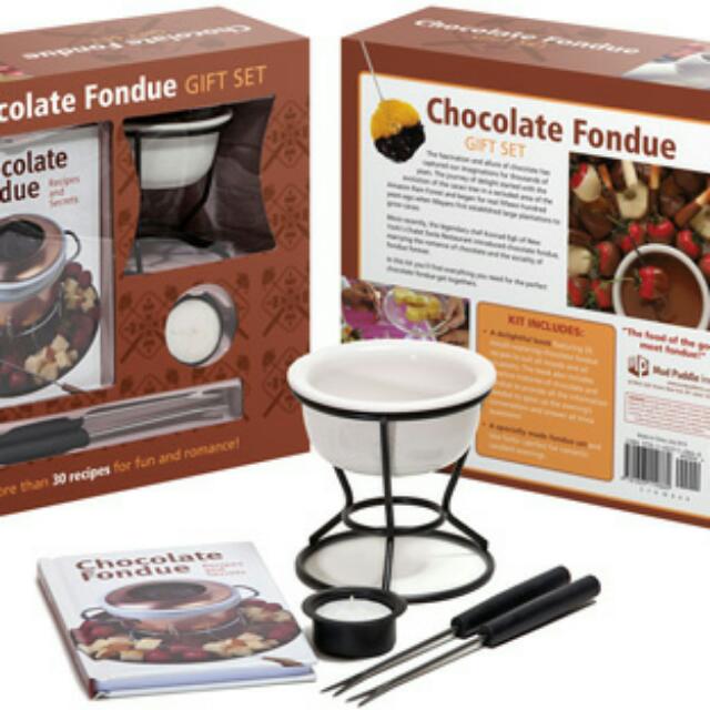 Chocolate Fondue Gift Set, TV & Home Appliances, Kitchen Appliances