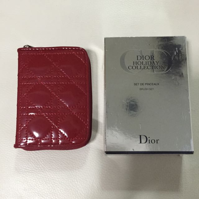 Christian Dior Mini Brush Set, Women's Fashion, Jewelry & Organisers