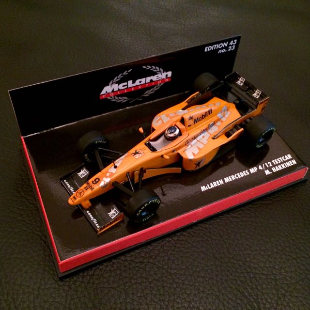 F1 Minichamps 1 43 Scale Mclaren Mercedes Mp4 12 Test Car Model