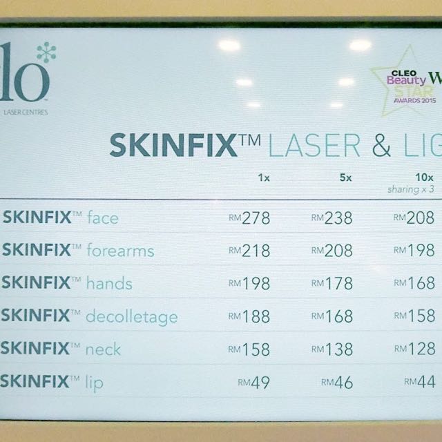 Negotiable Glo Laser Center Face Health Beauty On Carousell