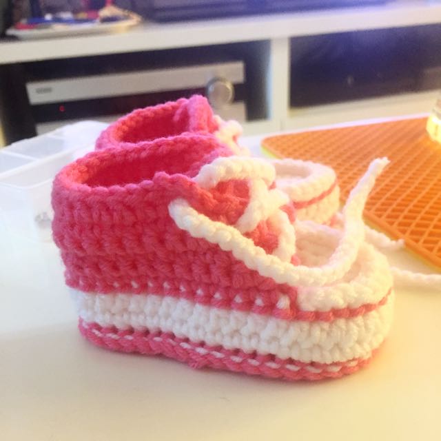 Converse handmade hotsell crochet