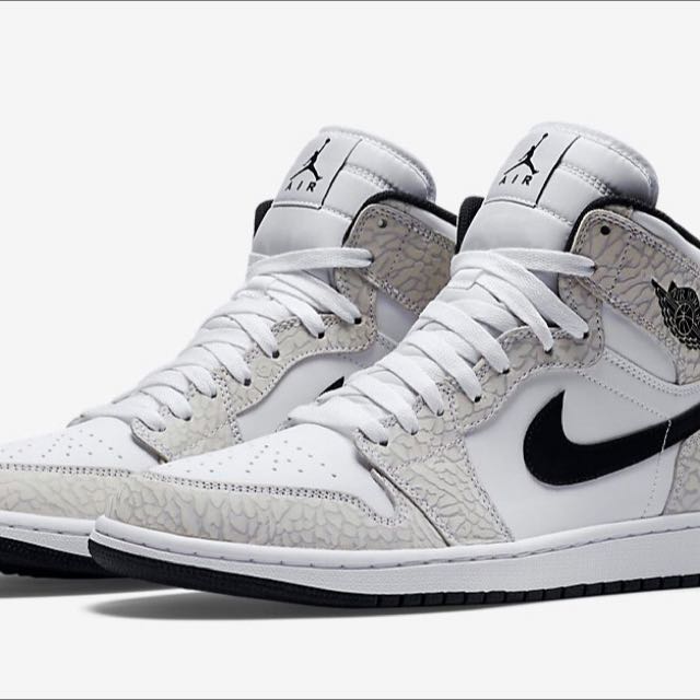 jordan 1 white elephant
