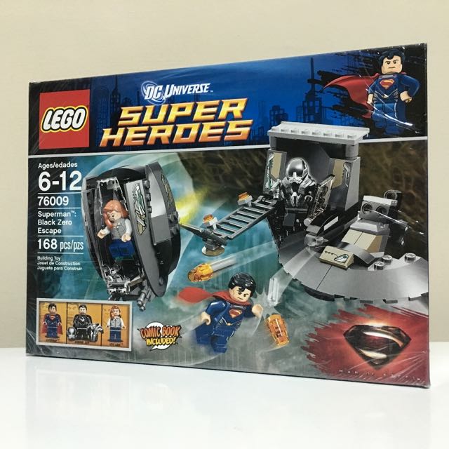 7600 for sale online Lego Superman Black Zero Escape