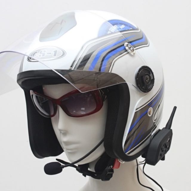 Motorcycle Bicycle Helmet Intercom Bluetooth Electronics On Carousell