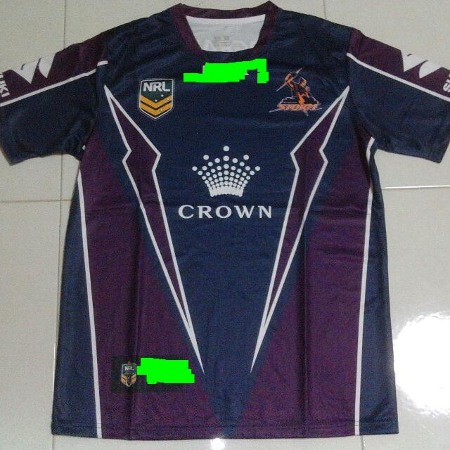 Nrl Melbourne Storm 2014 Home Jersey Sports On Carousell