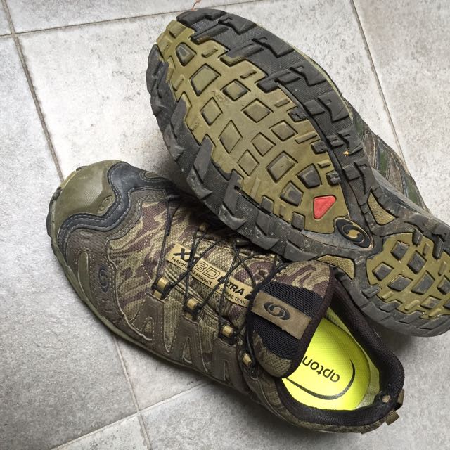 Salomon PRO 3D ULTRA GTX Camo Shoes, Sports Equipment, Sports & Games, Water Sports on Carousell
