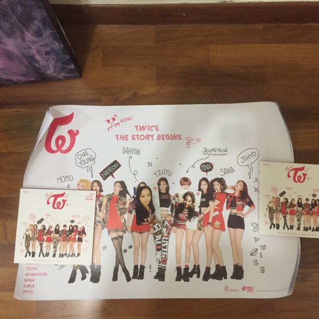 Twice Thailand Edition The Story Begins Album And Photocard Hobbies Toys Memorabilia Collectibles K Wave On Carousell