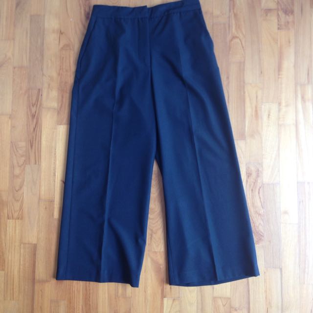 Zara Wide Leg Trousers, Women's Fashion, Bottoms, Other Bottoms on