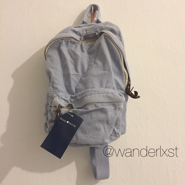 bnwt blue mini backpack brandy melville