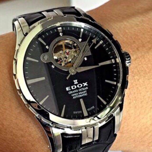 Edox open shop heart