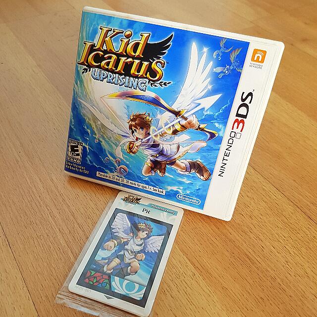 Kid Icarus Uprising With Ar Cards For Nintendo 3ds Toys Games On Carousell