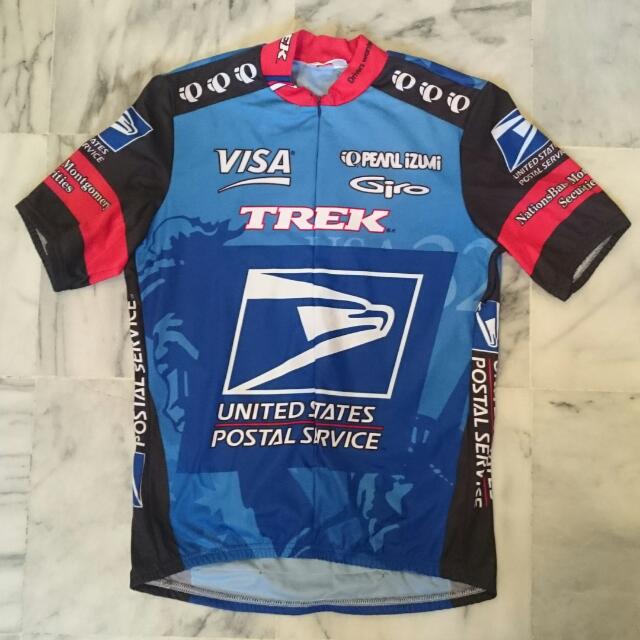 us postal service cycling team jersey