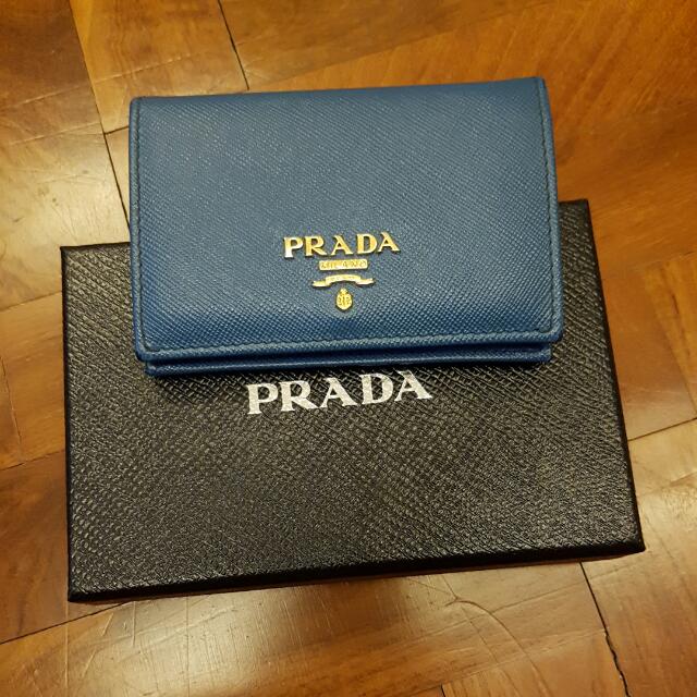 Prada Card Holder, Luxury on Carousell