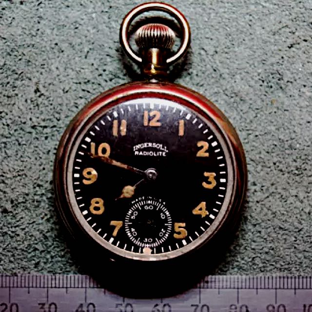 Ingersoll Radiolite Pocket Watch 2024 www.alhudapk