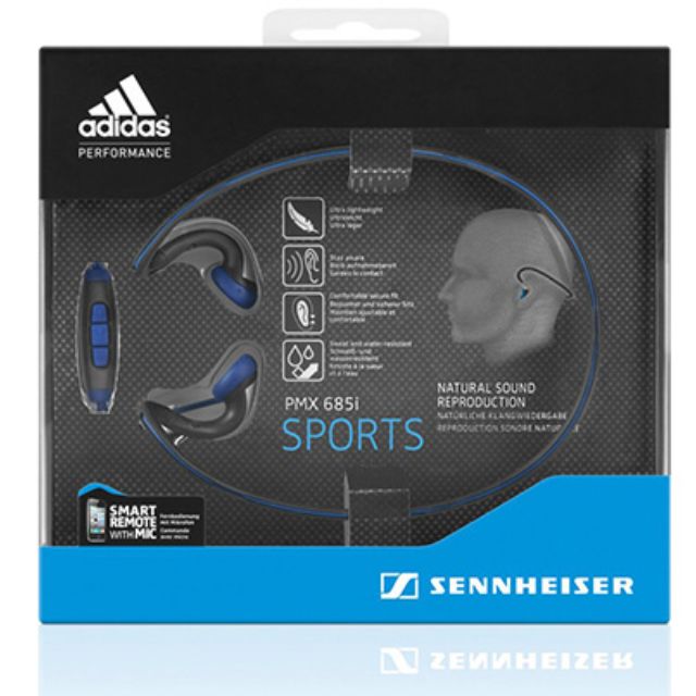 15 OFF Authentic Brand New Sennheiser PMX 685i Adidas sports in ear neckband headphones U.P. S 119 NOW S 101.15 Sports Equipment Exercise Fitness Cardio Fitness Machines on Carousell