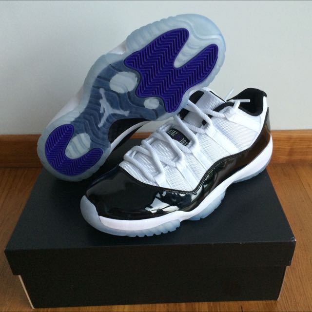 Air Jordan 11 Concord Low Size 8 Women s Fashion Footwear Sneakers on Carousell