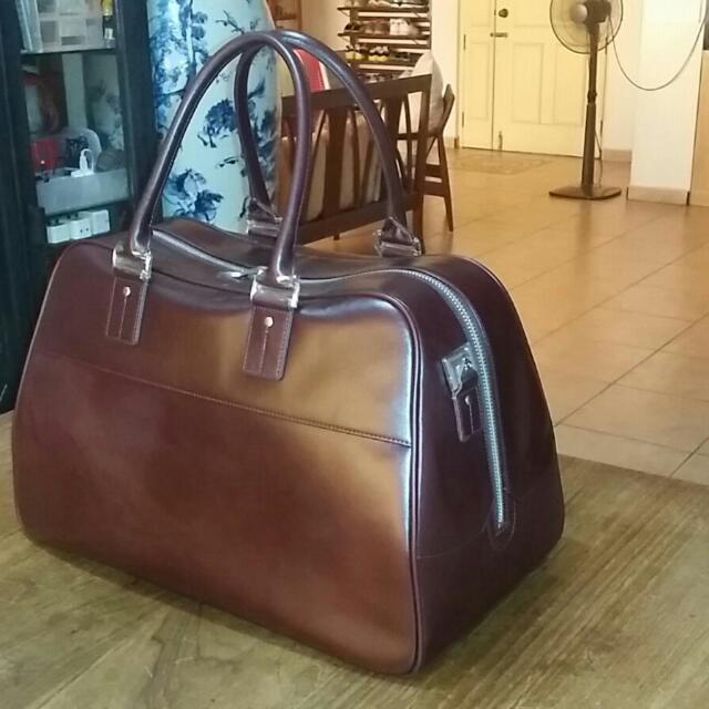 braun buffel duffel bag