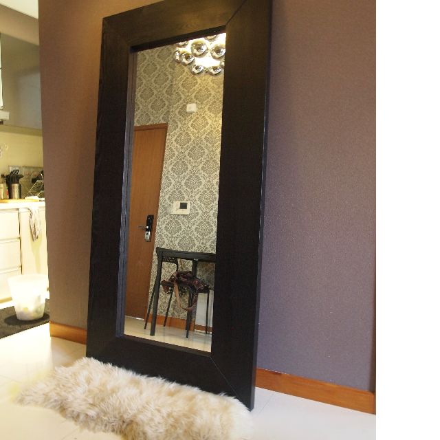 Ikea Mongstad Mirror And Ludde Sheepskin Furniture On Carou