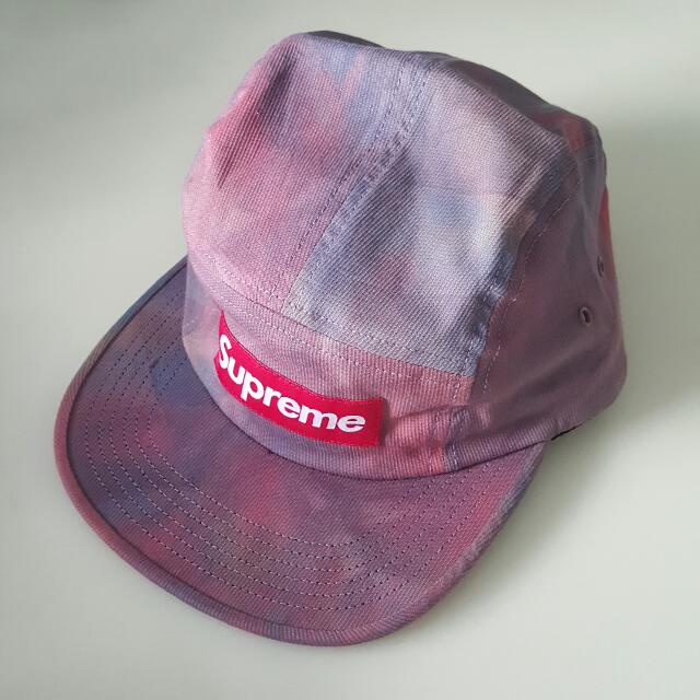 Supreme SS16 Marble Camp Cap