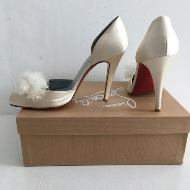 louboutin wedding shoes for sale