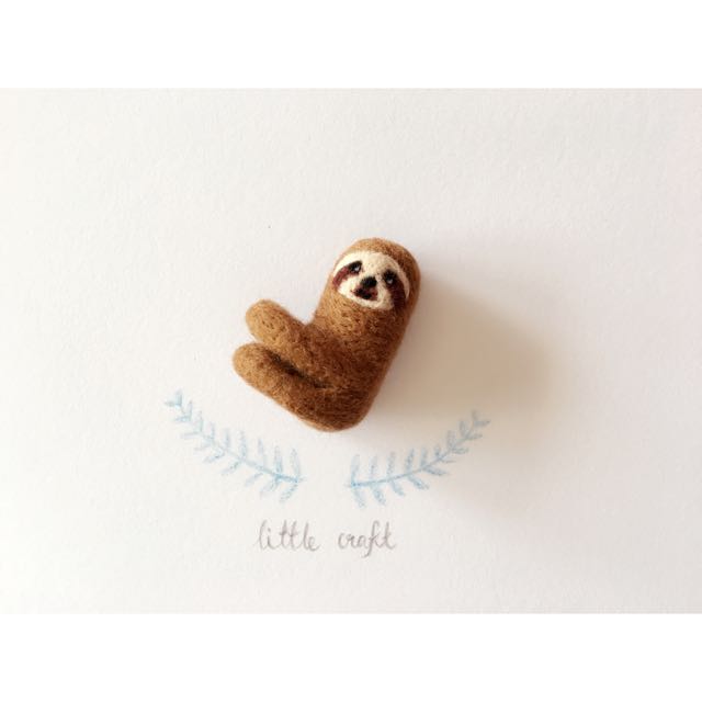 handmade sloth stuffed animal