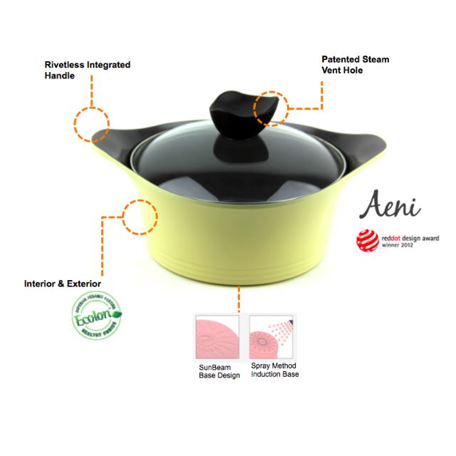 [NEW] NEOFLAM Aeni (Korea) Cast Aluminium Cookware with Ecolon