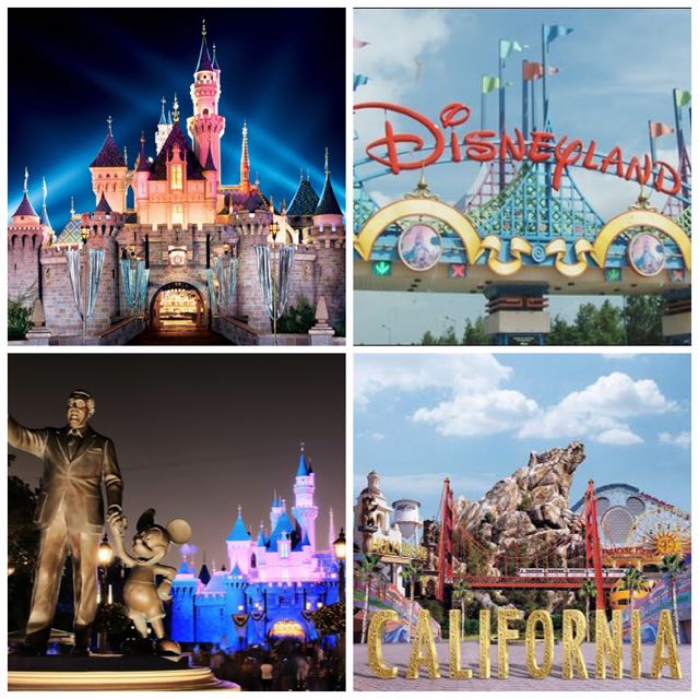 Ticket Attraxction Disneyland USA California ...