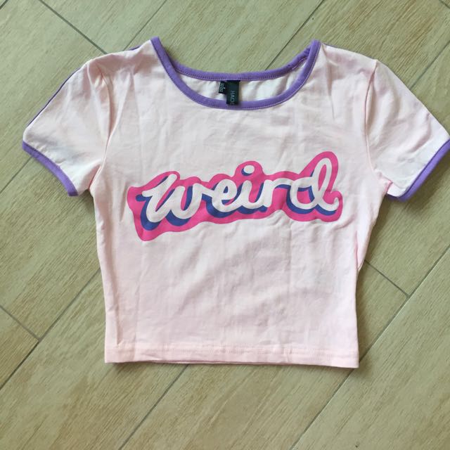 Weird Crop Top, Women's Fashion, Tops, Other Tops on Carousell