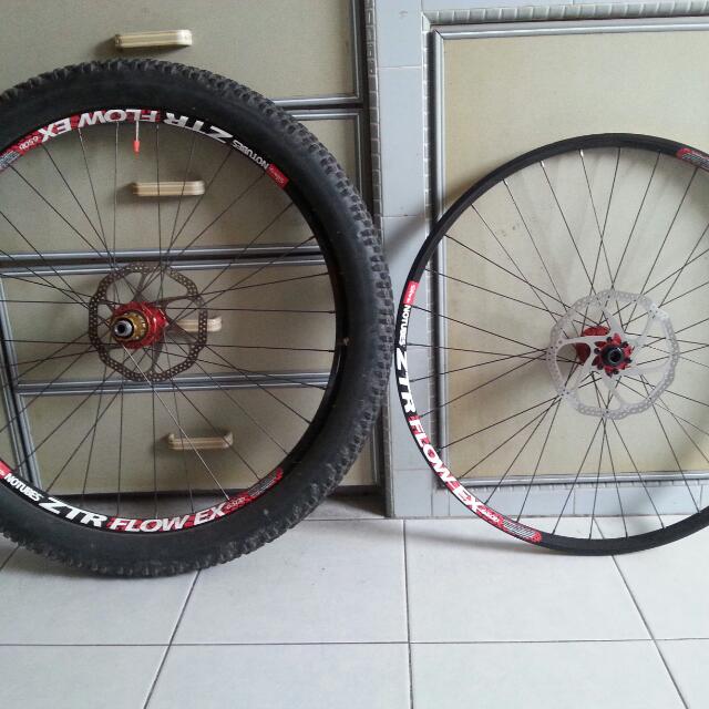 ZTR Flow Ex Hope 40T 650b Wheelset Sports Equipment Bicycles