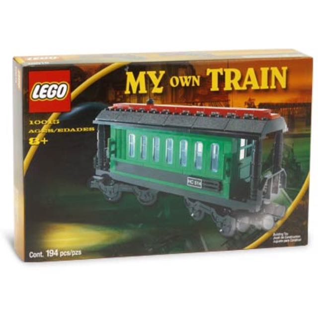 lego green train