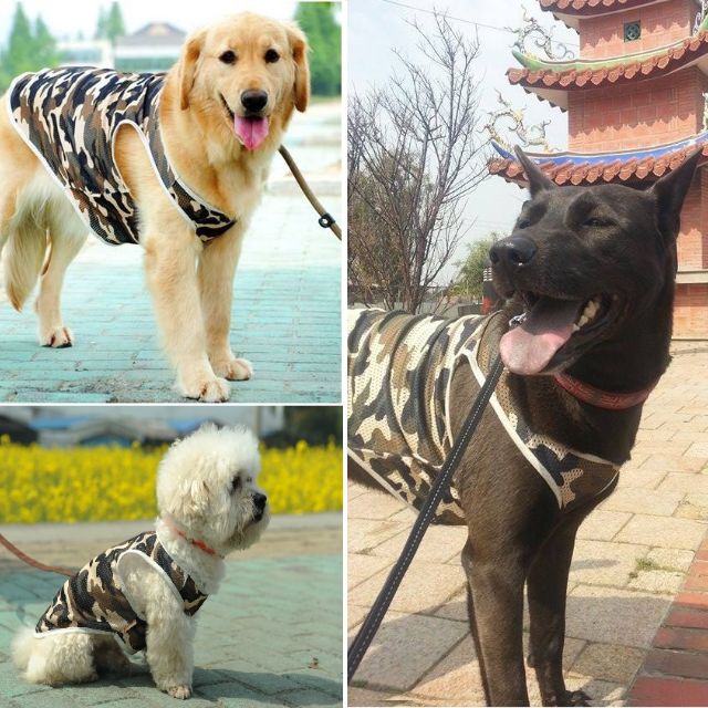 Mr 歐 迷彩大型犬米克斯狗貓寵物衣服背心狗衣服寵物衣服黑狗mix 小型犬xs 迷你犬 寵物用品在旋轉拍賣
