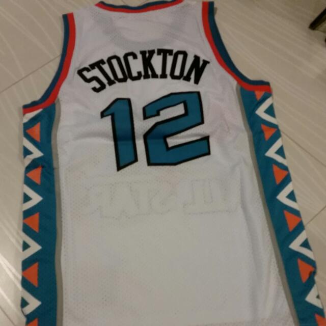 john stockton all star jersey