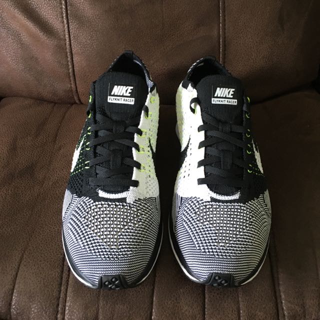 Nike flyknit racer orca white tongue store