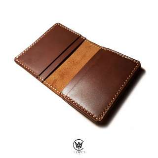 Handmade Genuine Full Grain Leather Card Holder | Handcrafted | Handstitched | D36