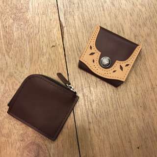 Genuine Leather Mini Pouch