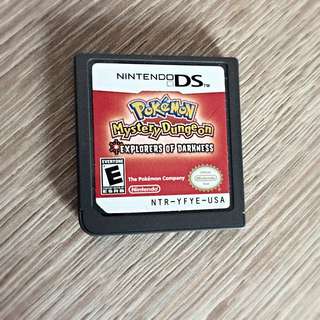 Pokemon Mystery Dungeon: Explorers of Darkness for Nintendo DS