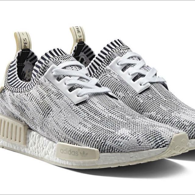 Adidas NMD R1 Primeknit Camo Pack White UK 6.5 US 7 NEW IN BOX LIMITED EDITION Men s Fashion Footwear Sneakers on Carousell