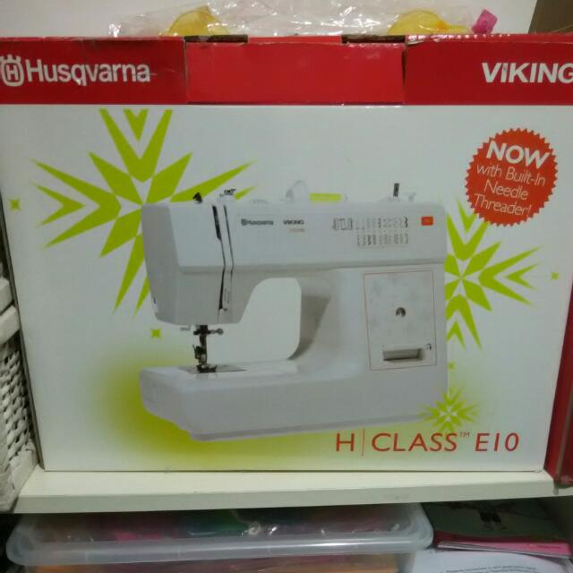 Husqvarna Viking H Class E10 Sewing Machine, TV & Home Appliances