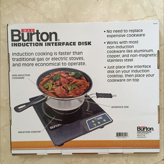 Max Burton 8 Inch Induction Interface Disk Home Appliances On
