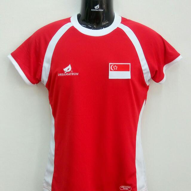 Singapore Jersey (Ladies), Men's Fashion, Activewear on Carousell